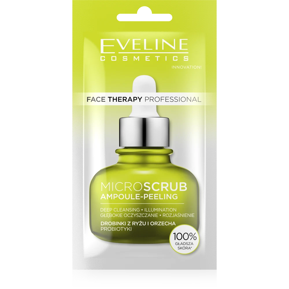 Eveline Face Therapy Professional MicroScrub Κρεμώδες Peeling Λεπτών Κόκκων 8 ml