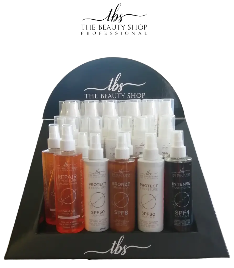 Ειδική Προσφορά Χονδρικής με stand Αντηλιακών προσώπου ,σώματος &μαλλιών