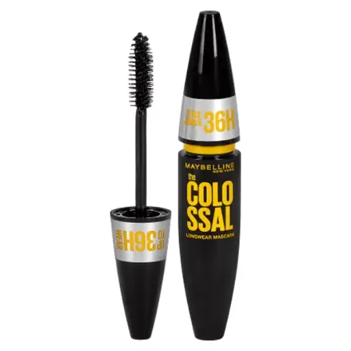  Maybelline The Colossal 36 Hours Longwear Mascara Black Waterproof ( 974)