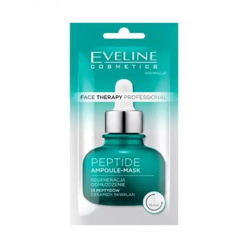 Eveline Θεραπεία Προσώπου Peptide Ampoule Mask για Αναζωογόνηση