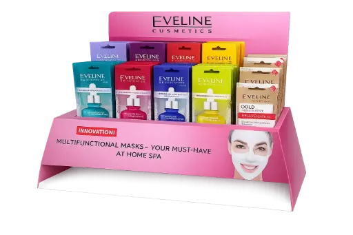 Eveline Display Stand με 40 Μάσκες Προσώπου Face Therapy