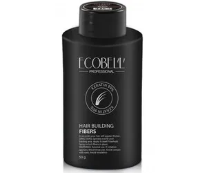Ecobell Professional Hair Building Fibers – Ίνες Πύκνωσης Μαλλιών 50gr Light Brown